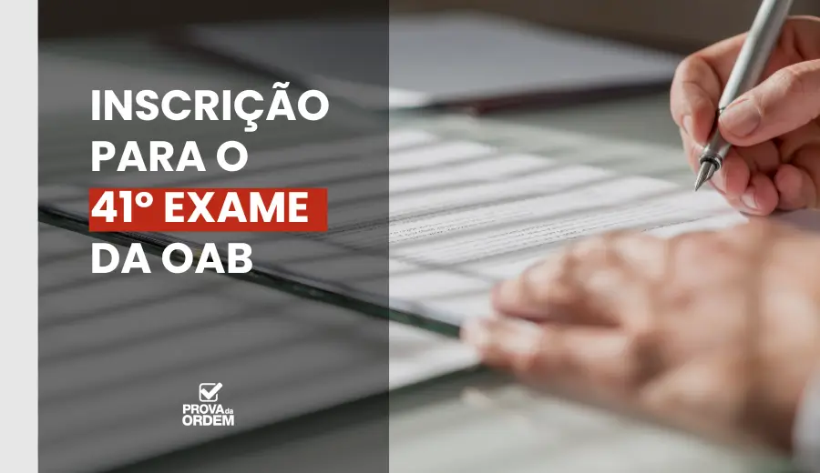 Inscrição OAB 42