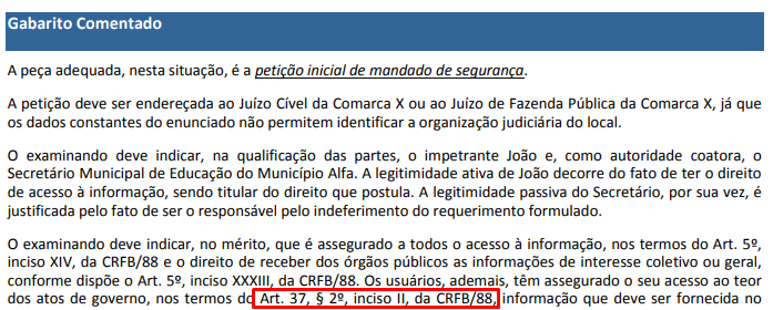 Retificacao Do Gabarito E Consideracoes Sobre 2ª Fase Xxix Exame Oab