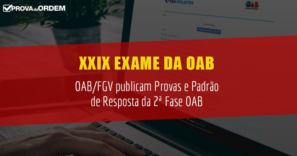 Exame xxviii oab 2 fase trabalho gabarito